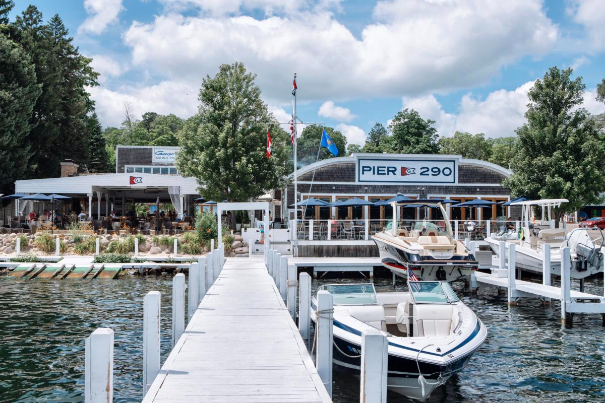 Pier 290 Lake Geneva: Waterfront Dining & Marina
