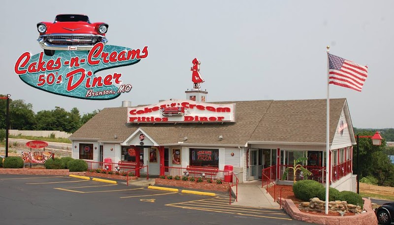 Cakes & Cream Fifties Diner - Dessert restaurant in Branson