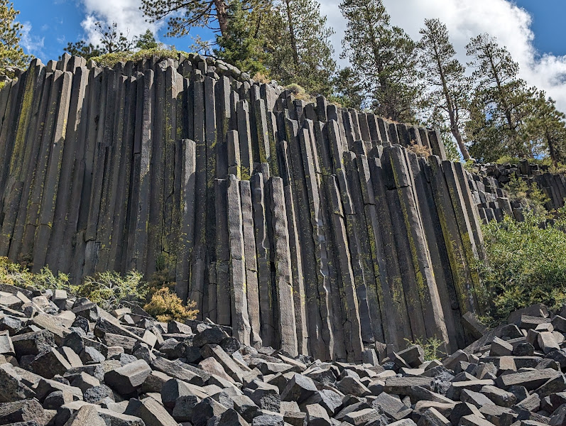 Devils Postpile National Monument - National reserve in Mammoth Lakes