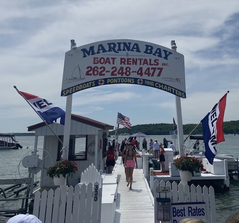 Marina Bay Boat Rentals - Boat rental service in Lake Geneva