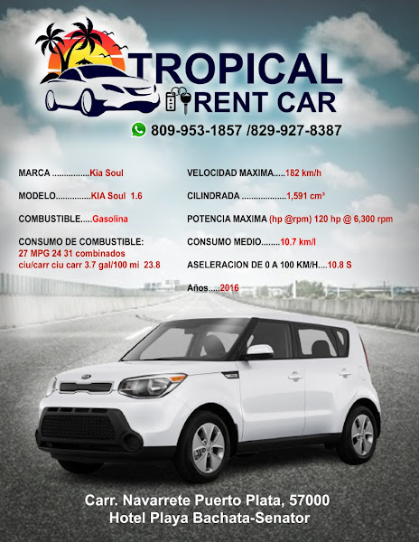 Tropical Rent Car - Car rental agency in Dominican Republic