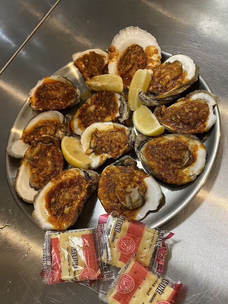 Juicy seafood and bar photo