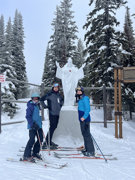 Big Mountain Jesus - Historical landmark in Whitefish