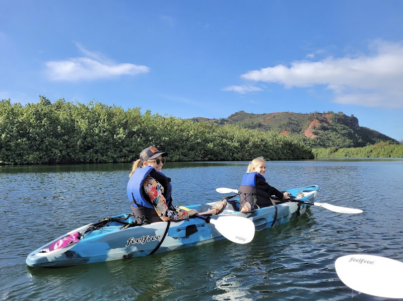 Kayaking in Kauai