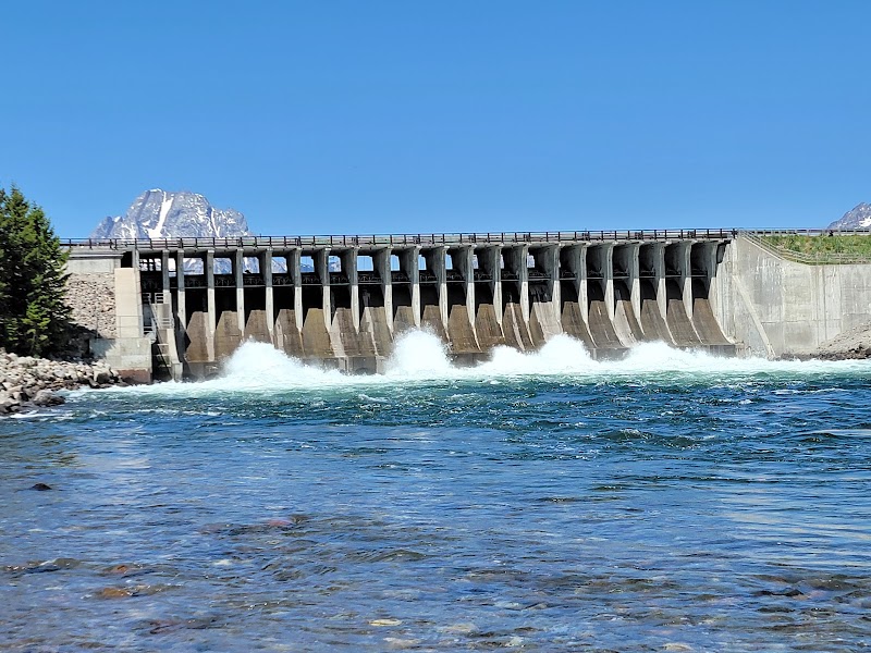 Jackson Lake Dam - Tourist attraction in Moran