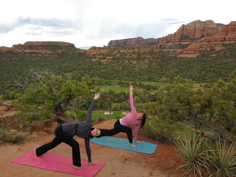Vortex Yoga Hiking In Sedona