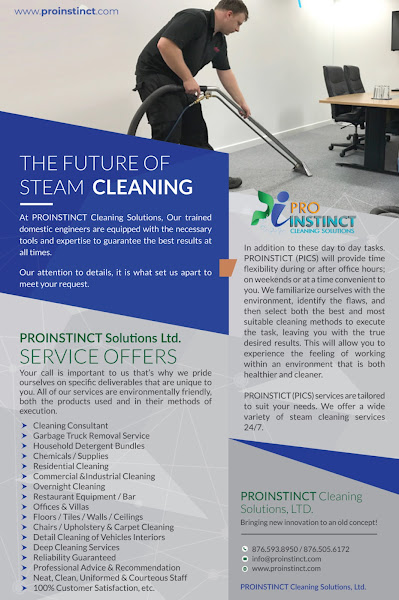 PROINSTINCT Cleaning Solutions Limited- Pest Control - Commercial - Residential - Property Management (Jamaica)