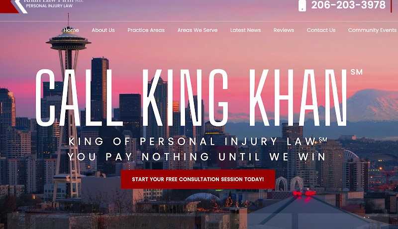 Khan Injury Law - Seattle - Personal injury attorney in Seattle