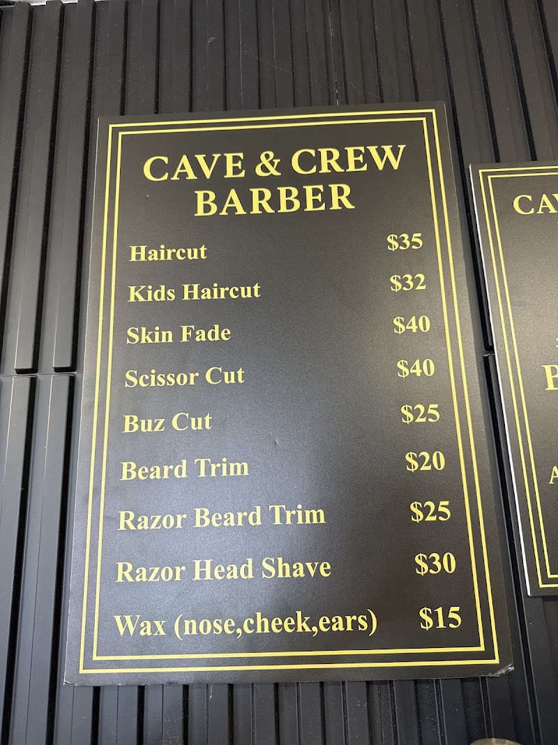 CAVE AND CREW BARBER photo