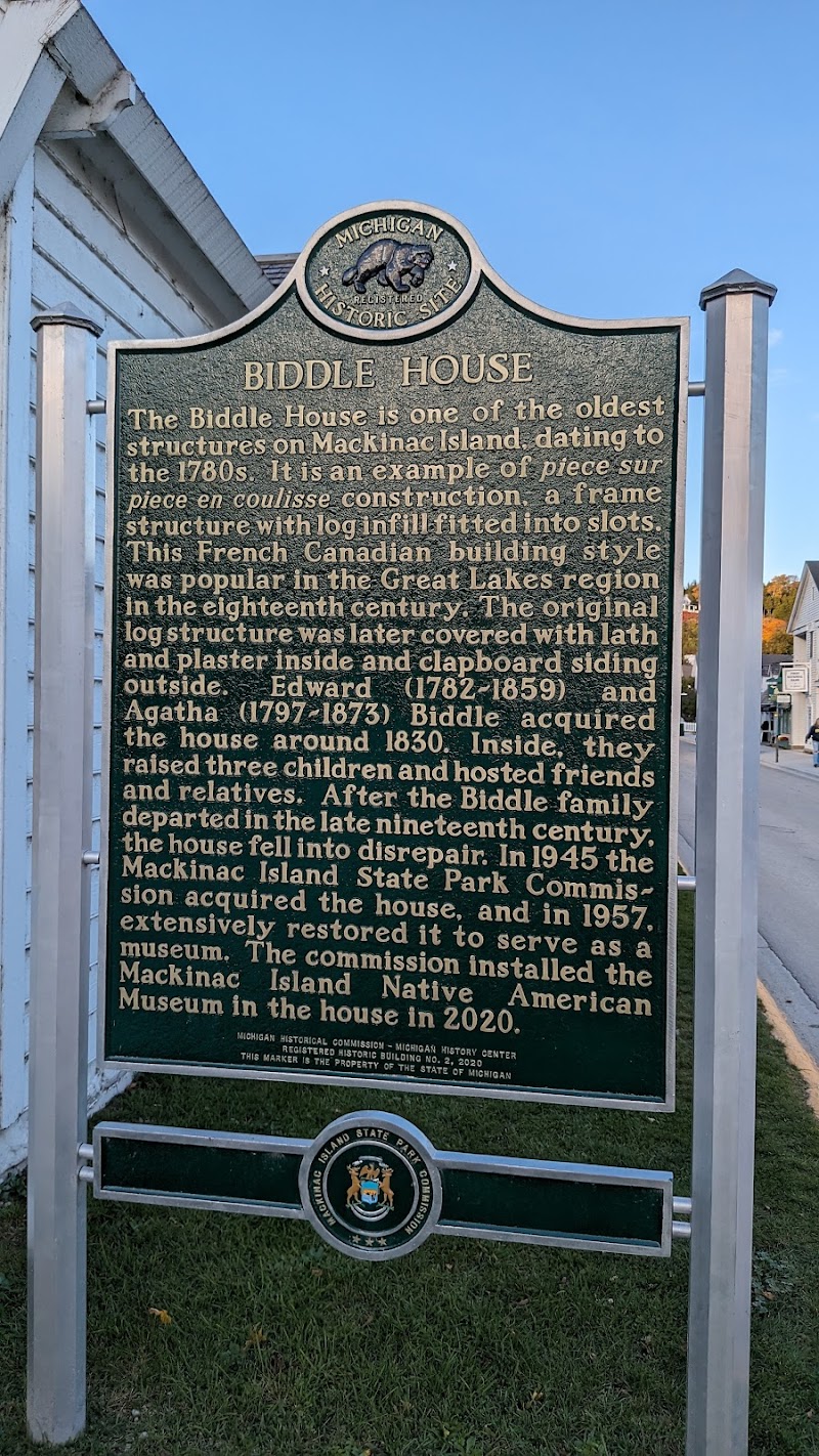 Biddle House, featuring the Mackinac Island Native American Museum - Attractions in Mackinac ...