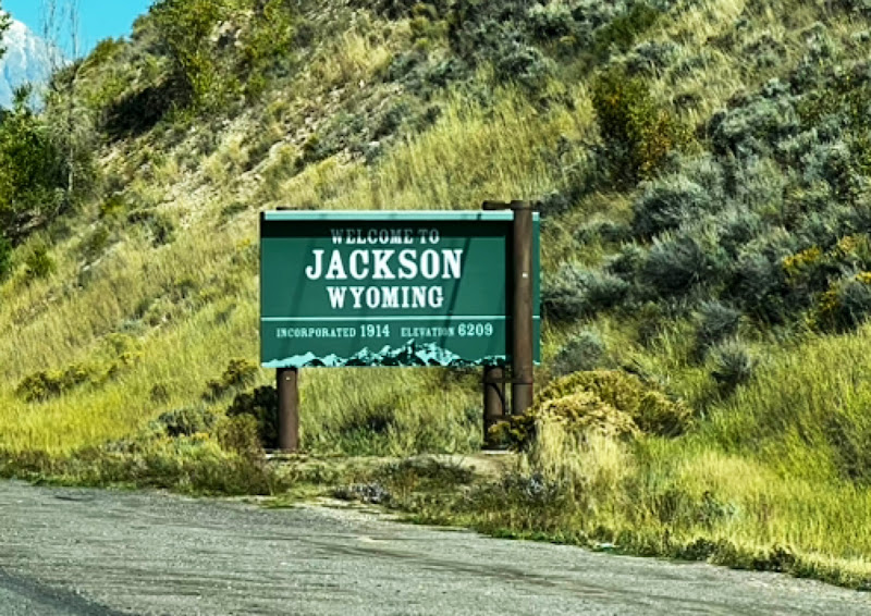 Welcome to Jackson Wyoming Sign