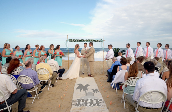Rox Beach Wedding Ocean City
