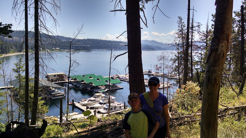 Tubbs Hill Trail Marker - Tourist attraction in 1080 E Lakeshore Dr