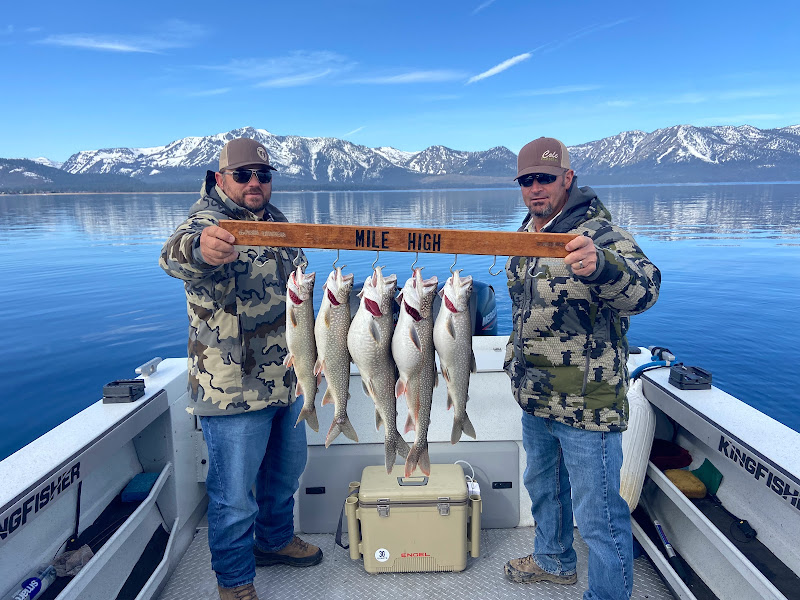 Mile High Fishing Charters - Fishing charter in our office at Slips