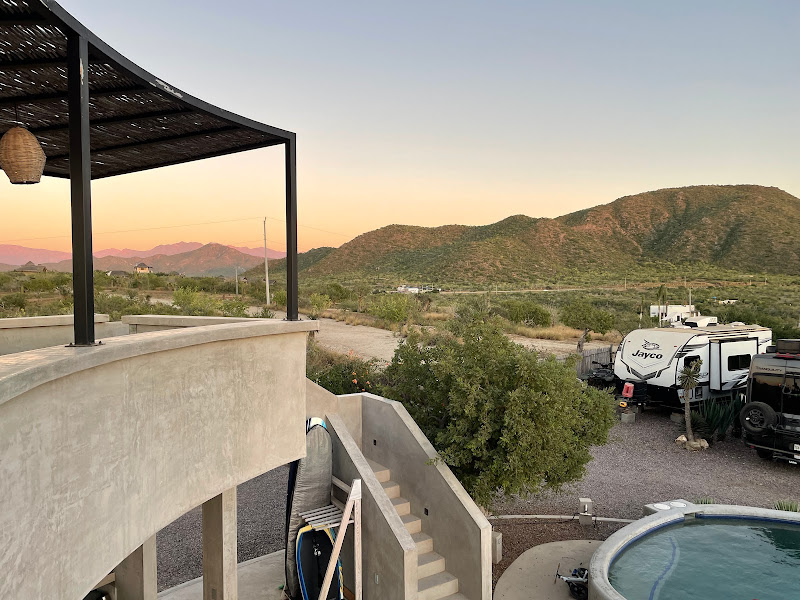 Casa Caravan BCS - Campground in Todos Santos - Cabo San Lucas Km 65 Playa Cerritos