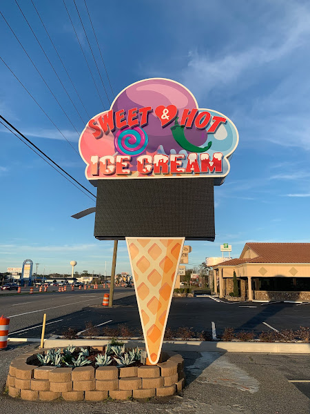 Sweet And Hot Ice Cream