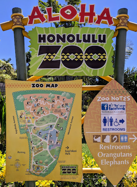 Honolulu Zoo - Tourist attraction in Honolulu