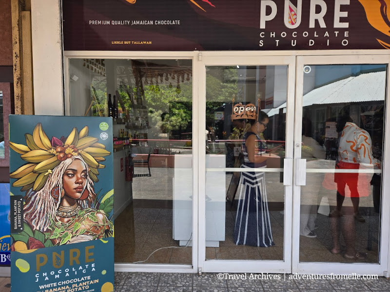 Pure Chocolate Jamaica - Chocolate shop in Turtle River Road Island Village