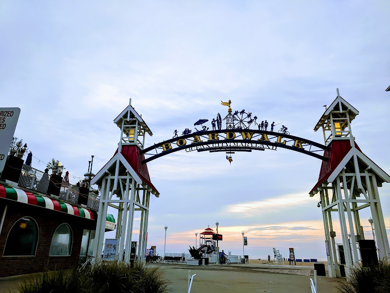 Ocean City Boardwalk Arch - Historical landmark in Ocean City