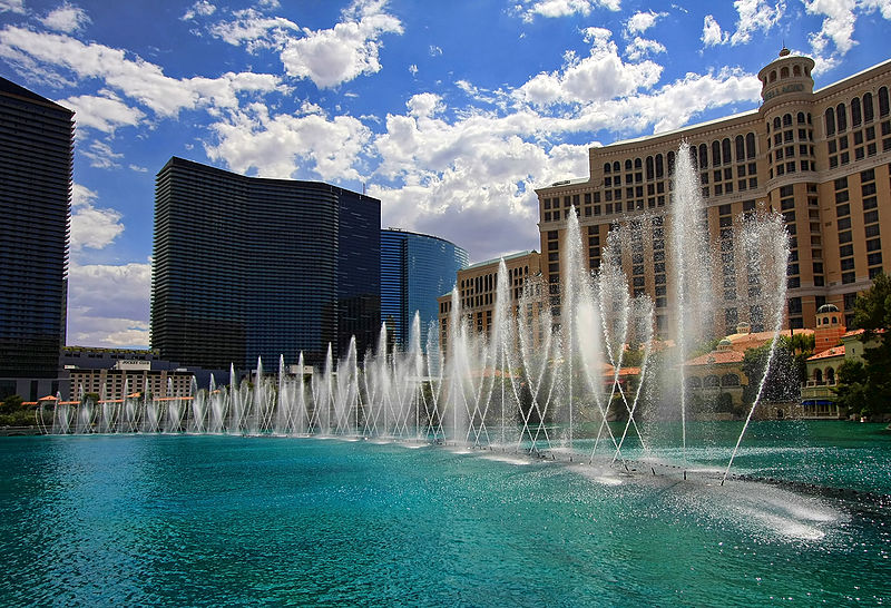 Fountains of Bellagio - Tourist attraction in Las Vegas