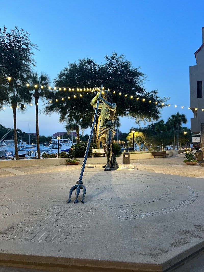 King Neptune Sundial photo