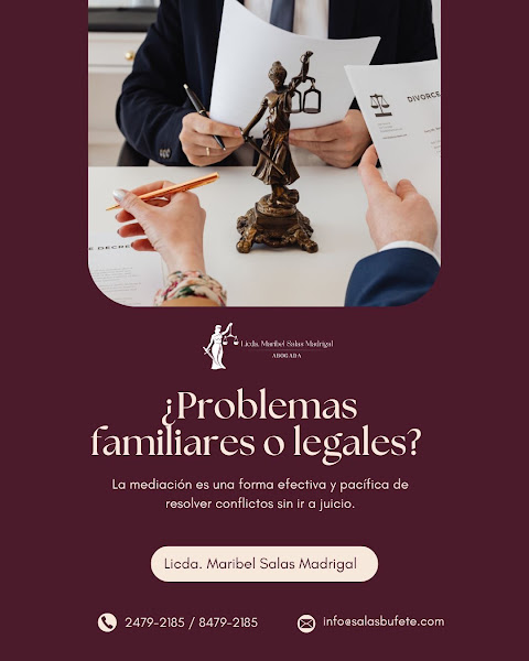 Licda. Maribel Salas, Abogada, Notaria Pública y Mediadora Certificada - Attorney in 50 este del Banco Popular