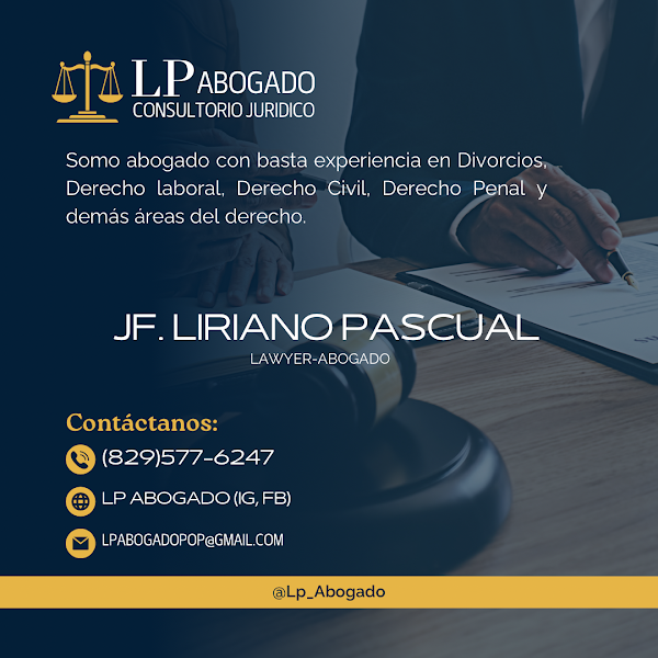 LP ABOGADO / LIRIANO-PASCUAL Consultorio Juridico - Attorney in Puerto Plata 57000