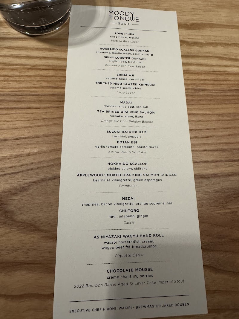 Moody Tongue Sushi at Hilton West Palm Beach photo