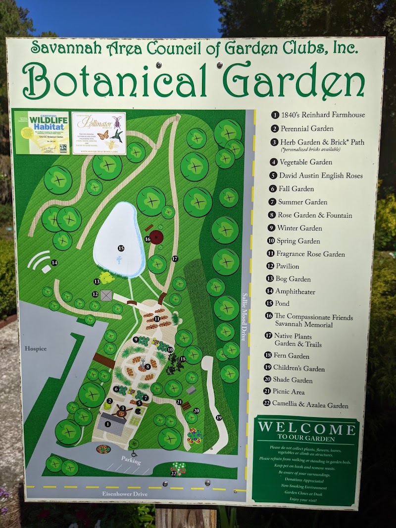 Savannah Botanical Gardens - Tourist attraction in Savannah