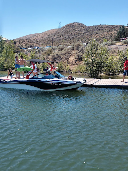 Lucky Peak Dam Recreation Area: Barclay Bay - Boat ramp in Boise