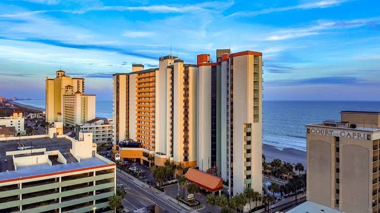 Oceanfront Studio | Pool, Oceanfront Fire Pit and more - Hotel in Myrtle Beach