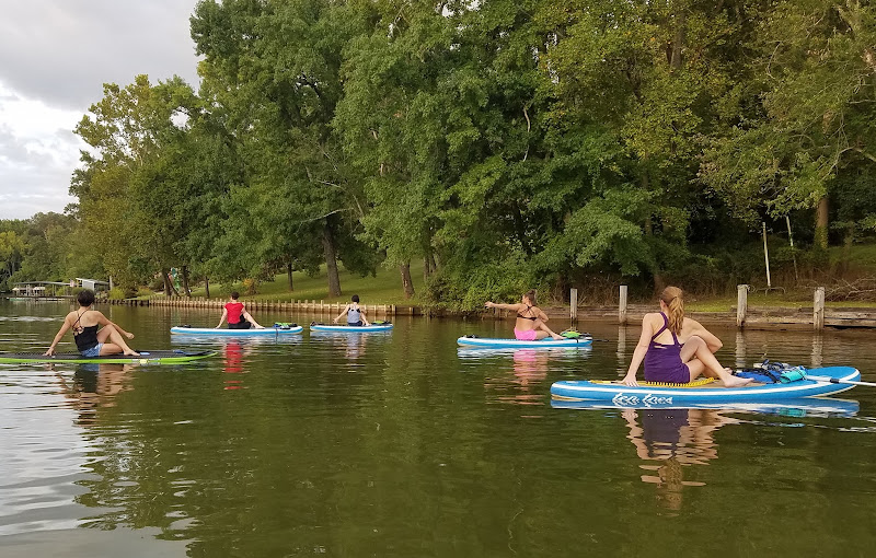 Yo-SUP Paddleboard Instruction on Chickamauga Lake - Water sports equipment rental service in Shore Drive