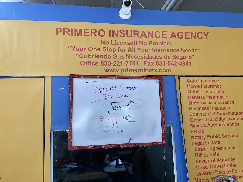 Primero Insurance - Insurance agency in New Braunfels