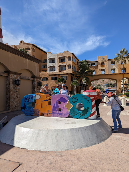 Cabo Sign - Tourist attraction in Marina