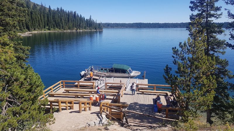 Cascade Canyon Trail Trailhead (West Shore Boat Dock)
