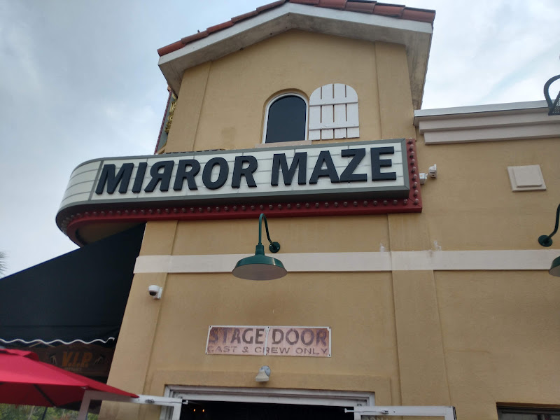 Backstage Mirror Maze