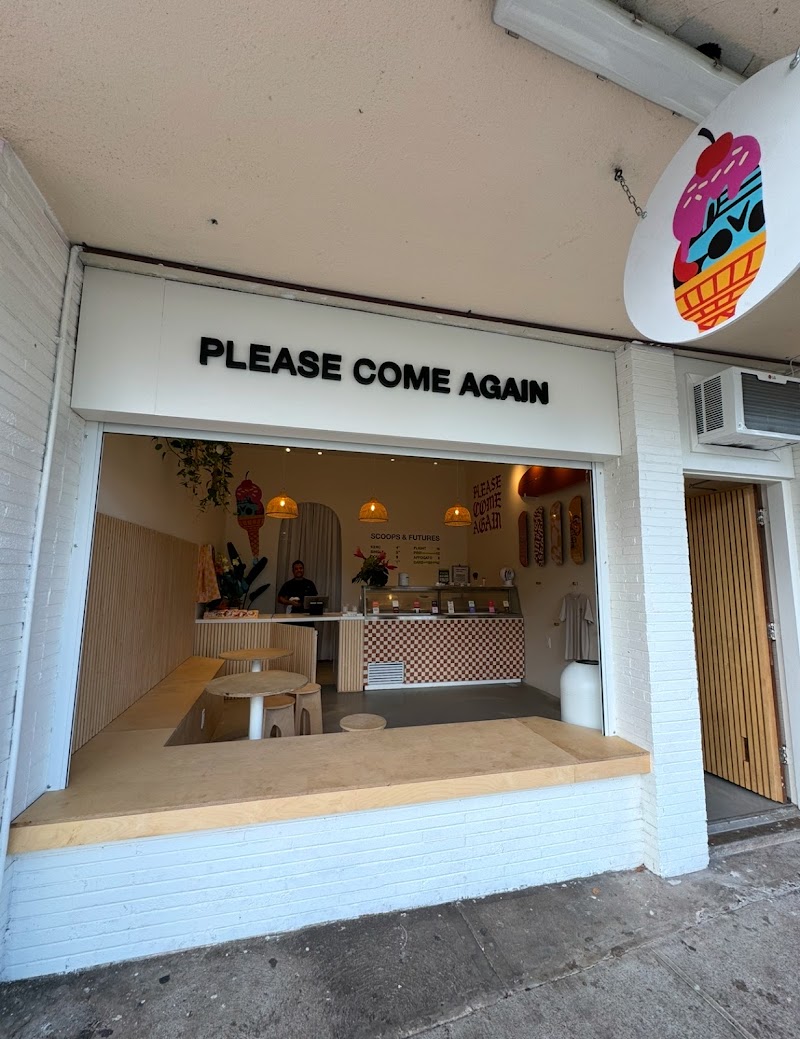 Please Come Again - Ice cream shop in Kailua