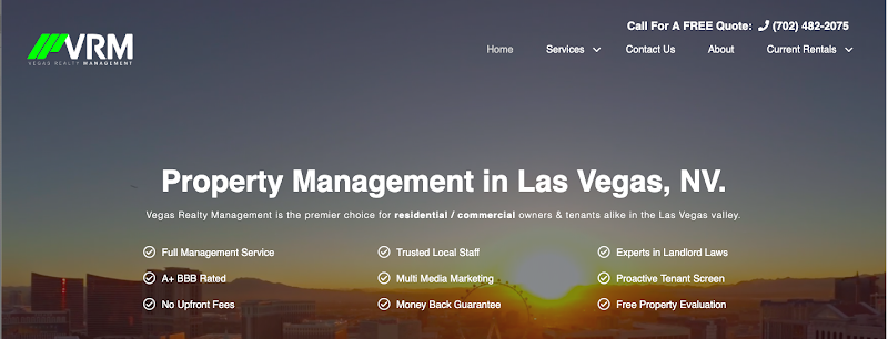 VRM Vegas Property Management Company - Property management company in Las Vegas