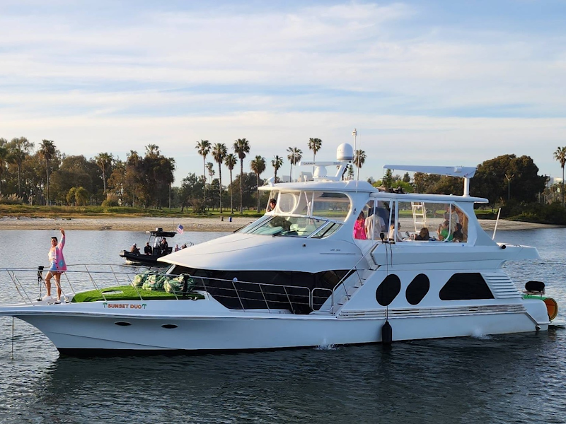 Island Boat SD: 62ft Yacht Rental| #1 Party Deck| Dance Floor| Karaoke| TVs| Swim