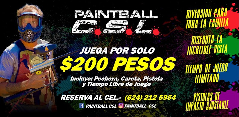 Paintball CSL - Paintball center in a un lado de Walmart