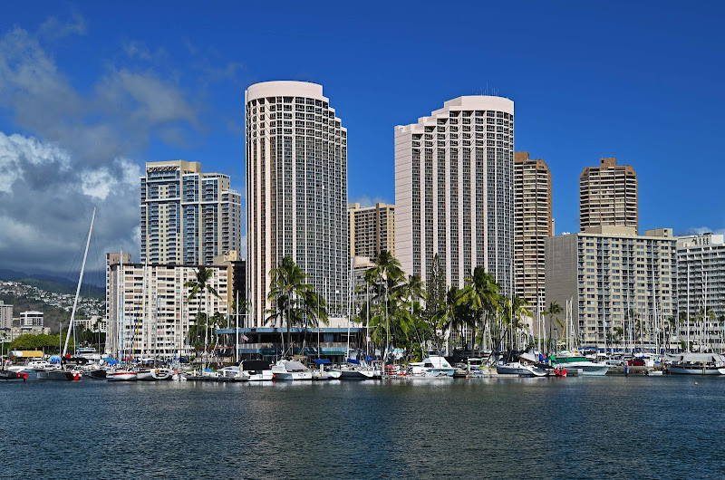 Waikiki beach magic island viewpoint