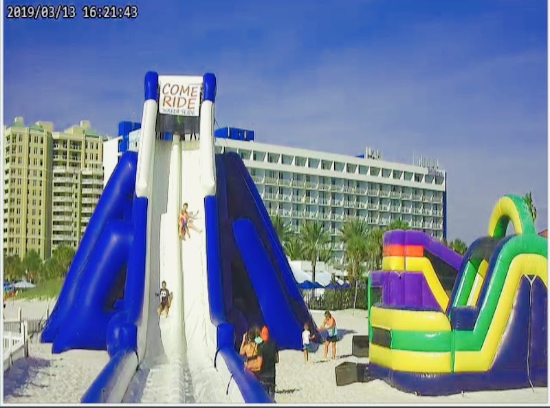 Clearwater Beach Slide Florida Bungee Trampoline