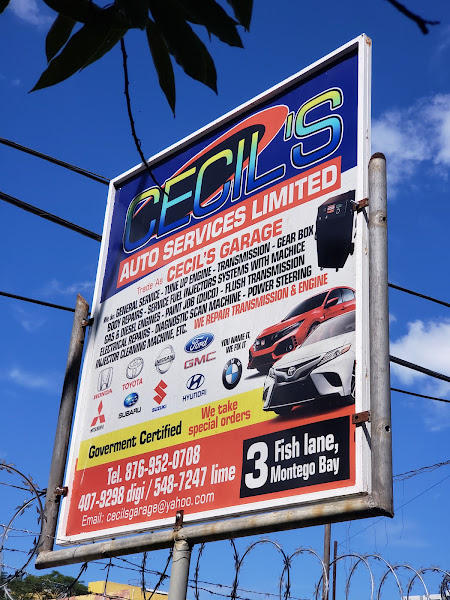 Cecil's Auto Services Ltd - Car repair and maintenance service in Montego Bay